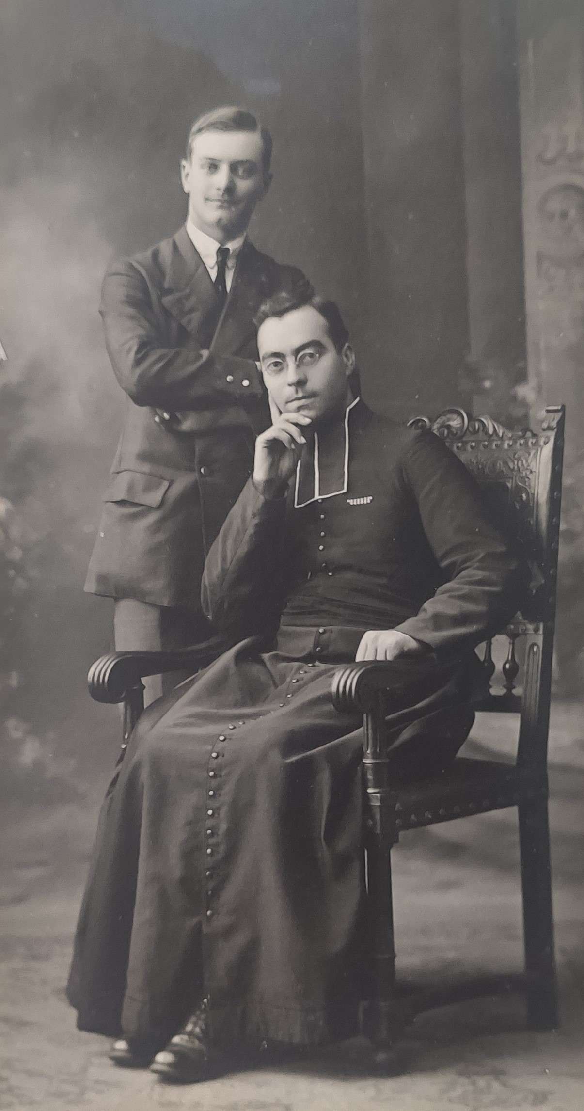 Louis et abbé Rémy Large 1920